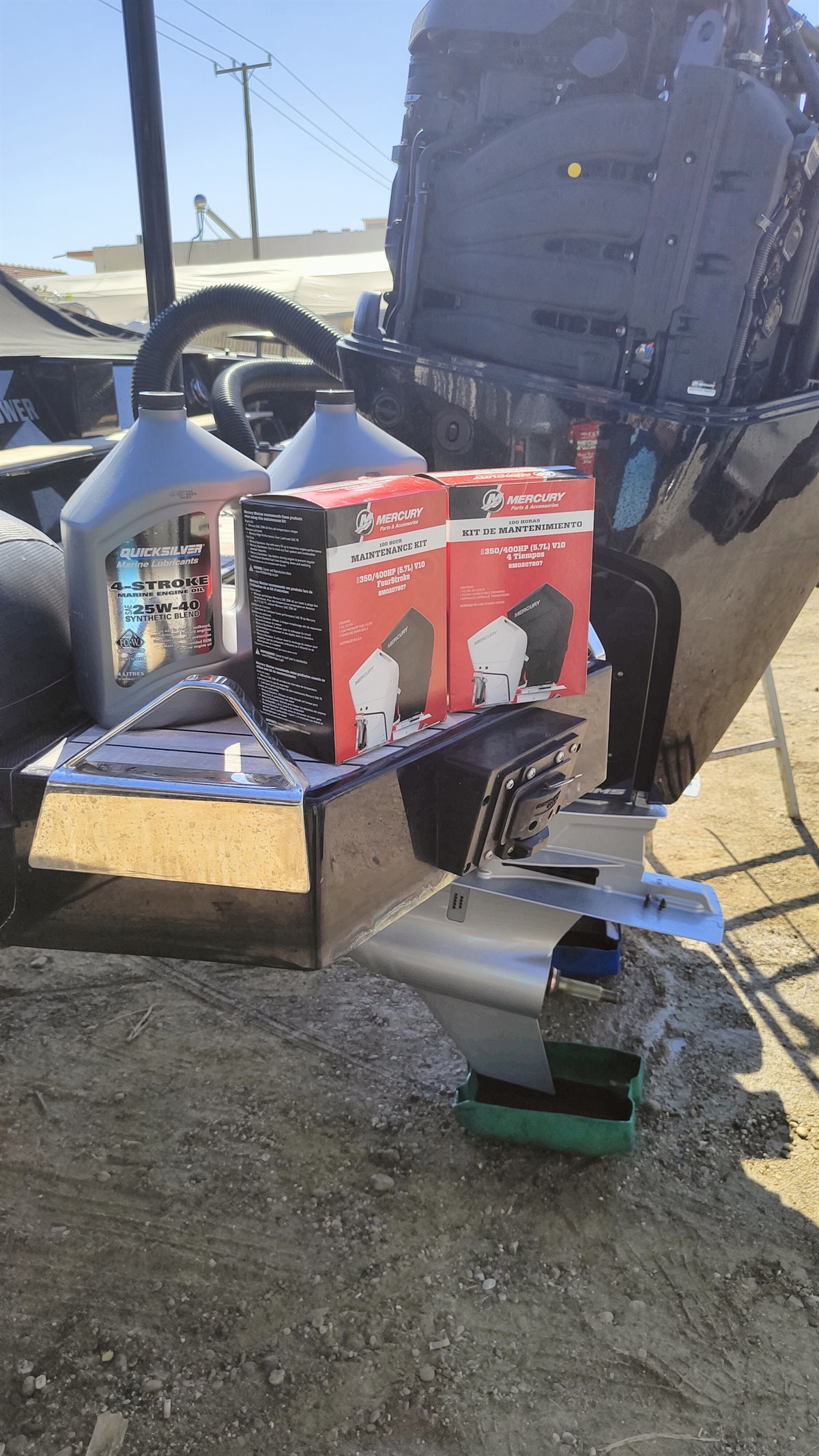 Marine engine service and repair