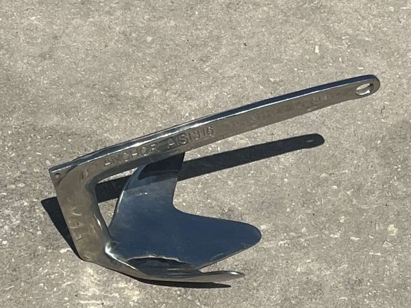 ΑΓΚΥΡΑ TREFOIL INOX 7.5Kgs ANTI-WATER PLATE
