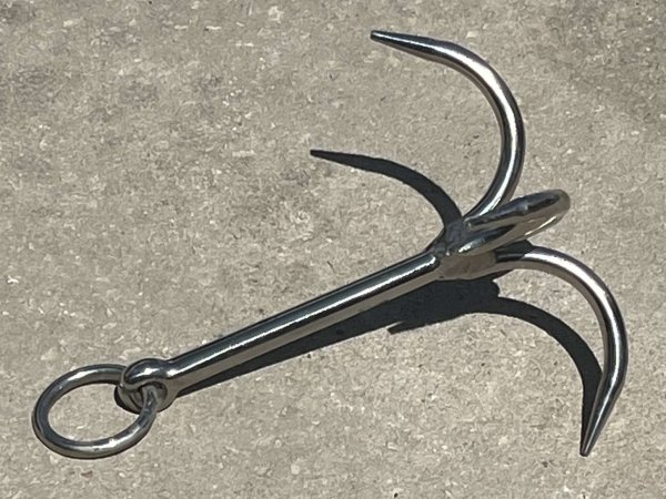 ΑΓΚΥΡΑ ΤΕΣΣΑΡΟΧΑΛΙ INOX 2 KG #2